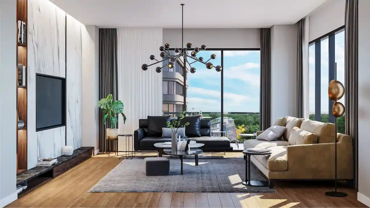 تصویر داخلی یک خانه فروشی در استانبول